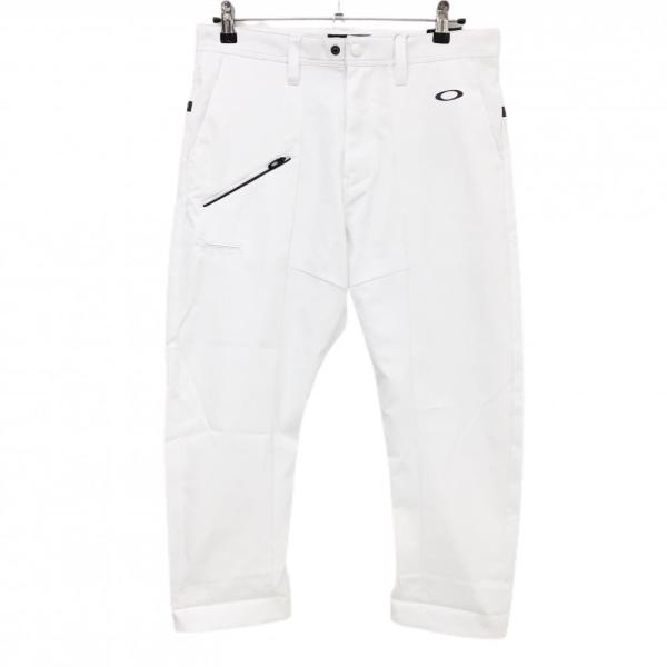 OAKLEY 【新品】オークリー 半端丈パンツ 白 ティー装着可 吸汗