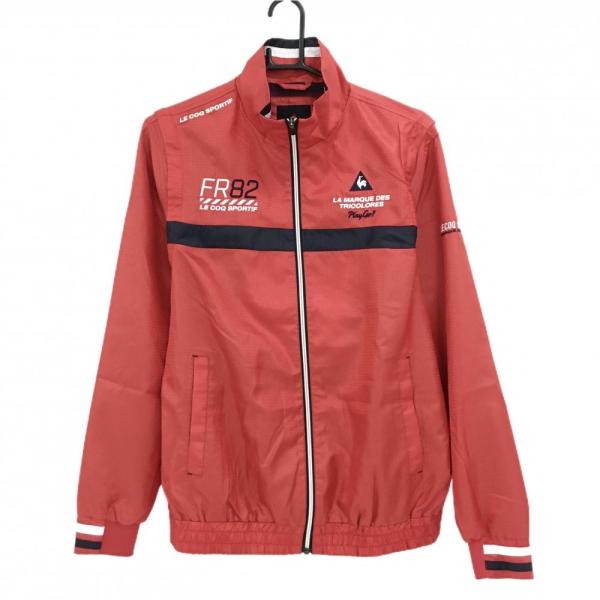 は*な様 ルコックスポルティフ ゴルフ ２ＷＡＹジャケット【レッド/ネイビーL】 ルコックスポルティフ ゴルフ 2WAYジャケット【レッド/ネイビーL