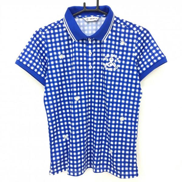 and per se（アンパスィ） 【超美品】アンパスィ 半袖ポロシャツ