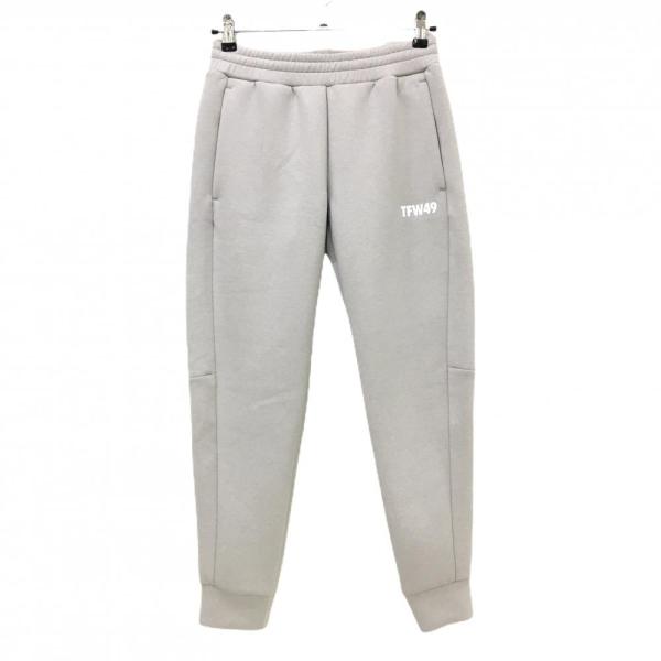tfw49 ティーエフダブリュー　ダンボールニット　ジョグパンツ　XL メンズ TFW49 【美品】ティーエフダブリュー ジョガーパンツ グレージュ