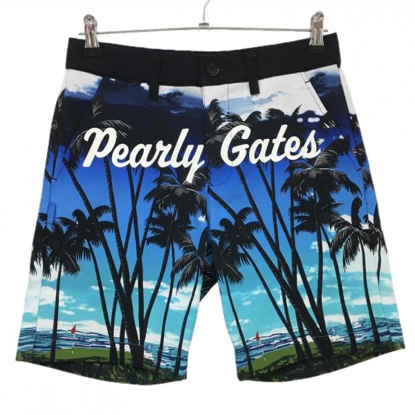 【美品】PEARLY GATES パーリーゲイツ ハーフパンツ 総柄 L reonard_1-240001213880