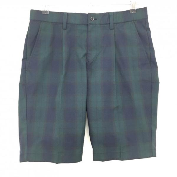 BEAMSGOLF - 【超美品】ビームスゴルフ ハーフパンツ グリーン×ネイビー チェック メンズ 46 ゴルフウェア 2024年モデル BEAMS GOLF BEAMS GOLF（ビームス ゴルフ） 【超美品】ビームスゴルフ ハーフ