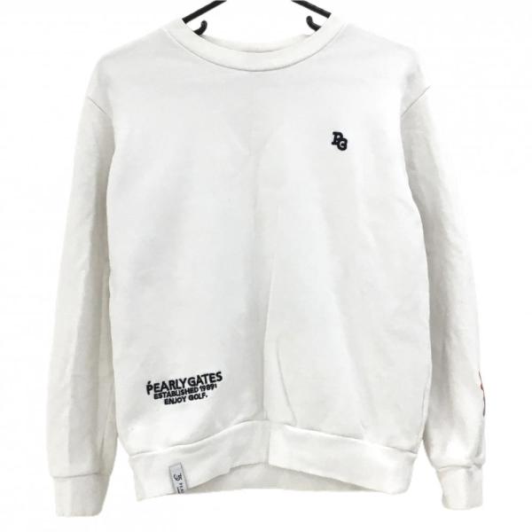 PEARLY GATES（パーリーゲイツ） トレーナー 白 35周年 スウェット
