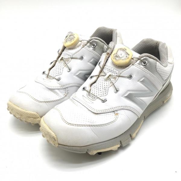 New Balance（ニューバランス） ゴルフシューズ 白×グレー WGB574 BOA