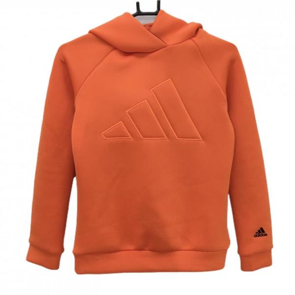 アディダス　ダンボールニット　ベージュ　パーカーとスカート　サイズS adidas 【美品】アディダス パーカー オレンジ ダンボールニット