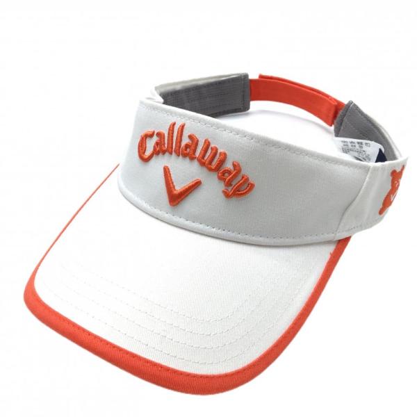 ブランド：Callawayアイテム：サンバイザー表記サイズ：FR実寸サイズ：　つば：約7.5cm特徴・仕様：適応時期：商品ランク：Bコメント：サイド・内側汚れ
