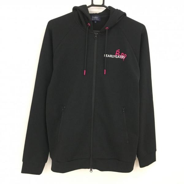 PEARLY GATES 【超美品】パーリーゲイツ ジップパーカー 黒