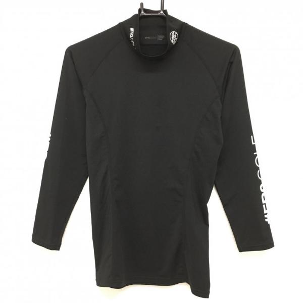 超美品】エフアールツーゴルフ 長袖ハイネックインナーシャツ 黒