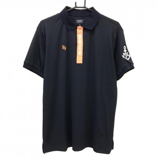 PEARLY GATES 【超美品】パーリーゲイツ 半袖ポロシャツ ダーク