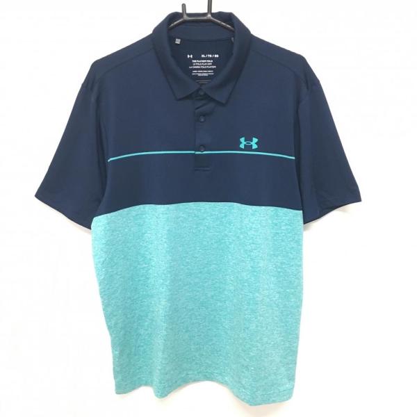 UNDER ARMOUR（アンダーアーマー） 半袖ポロシャツ ネイビー