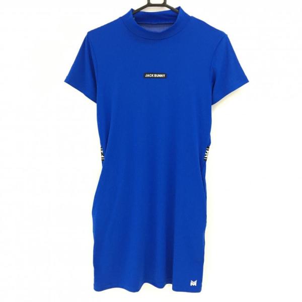 JACK BUNNY ジャックバニー ハイネック 半袖ワンピース ブラック系 2