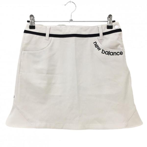 New Balance Golf（ニューバランスゴルフ） スカート アイボリー×黒