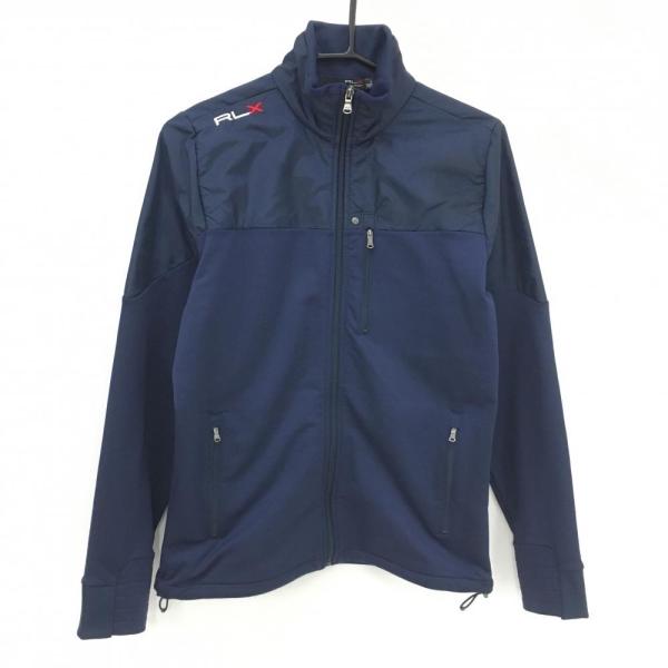 RLX ネイビー ジャケット メンズウェア RLX 【美品】RLXラルフローレン ジャケット ネイビー 裏起毛