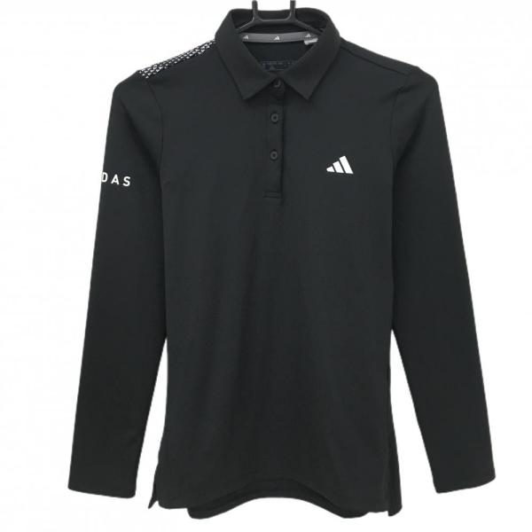 ◆美品◆ BRIEFING 長袖ポロシャツ 黒 スーパーヘビー長袖ポロシャツ 2051－80 ブラック