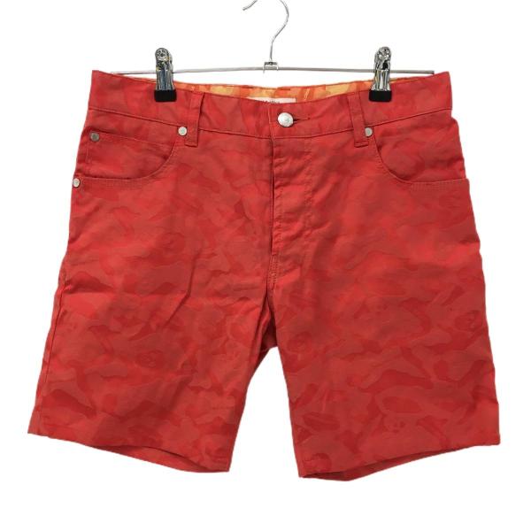 MARK&LONA（マークアンドロナ） ハーフパンツ レッド カモフラ 迷彩