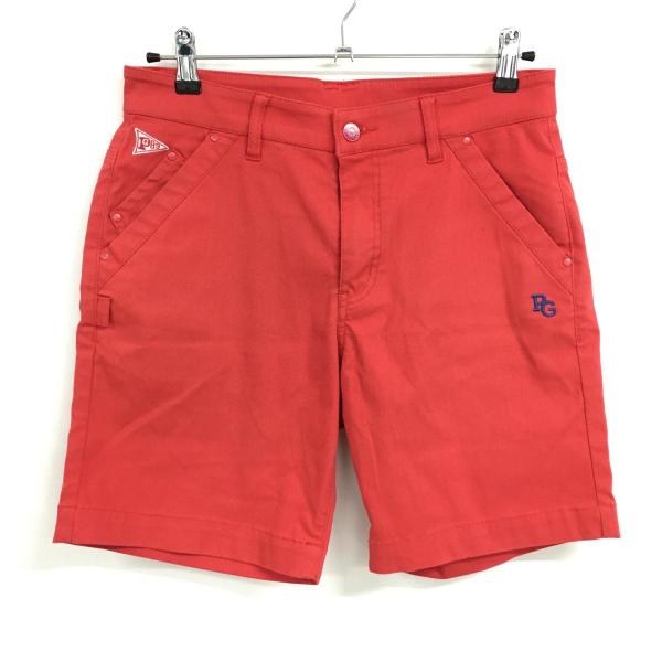 PEARLY GATES パーリーゲイツ ハーフパンツ レッド ロゴネイビー