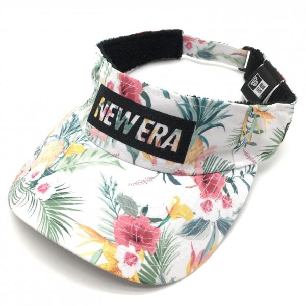 NEW ERA（ニューエラ） 【超美品】ニューエラ サンバイザー 白