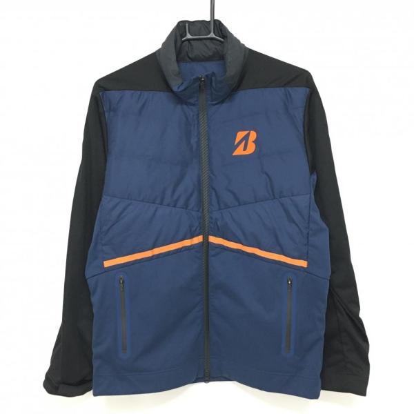 ブリヂストンゴルフ ネイビー ダウンジャケット　サイズM BRIDGESTONE GOLF 【美品】ブリヂストンゴルフ ダウンジャケット