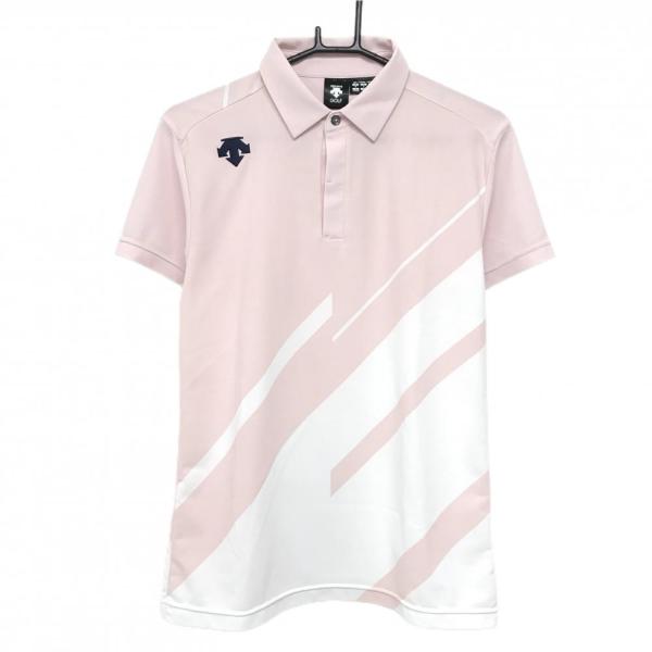 DESCENTE ゴルフ Cool 半袖シャツウェアー　S ピンク DESCENTE ゴルフ Cool 半袖シャツウェアー S ピンク デサント