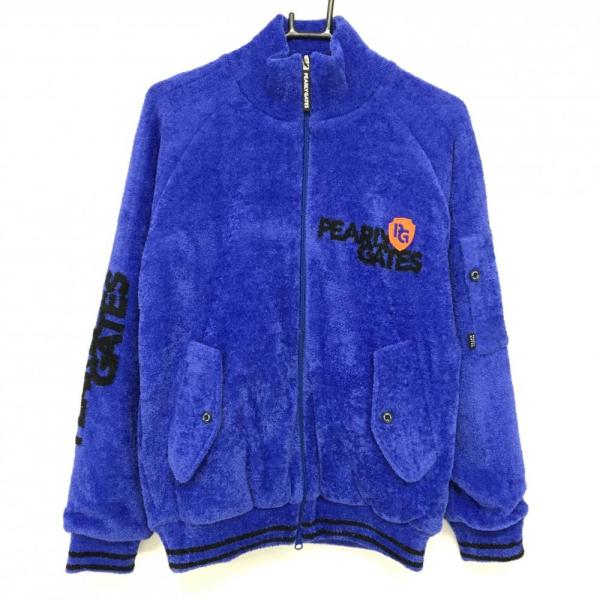 PEARLY GATES 【新品】パーリーゲイツ ニットジャケット ブルー 裏地