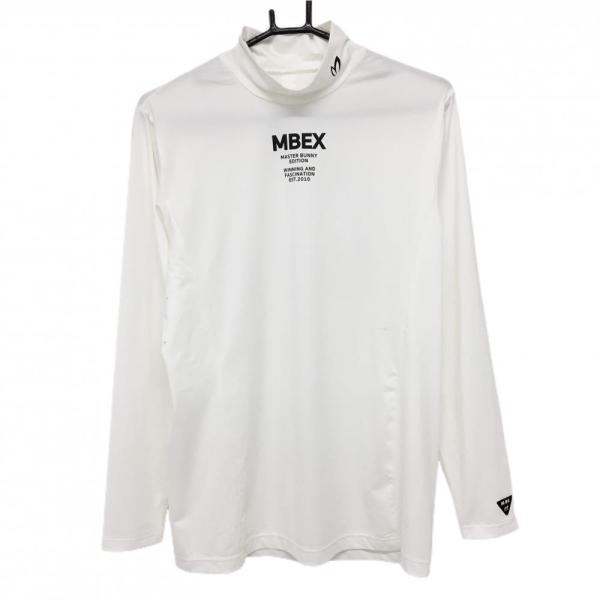 MASTER BUNNY EDITION マスターバニー 長袖ハイネックシャツ 白