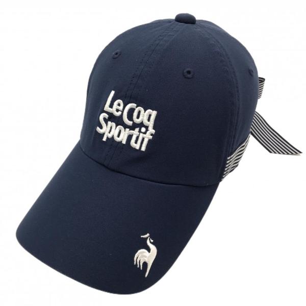ブランド：le coq sportifアイテム：キャップ表記サイズ：実寸サイズ：　つば：約8cm特徴・仕様：適応時期：商品ランク：Aコメント：天ボタンにキズ、品質タグなし