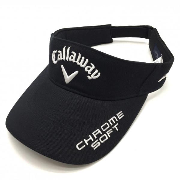 Callaway（キャロウェイ） 【超美品】キャロウェイ サンバイザー 黒×白
