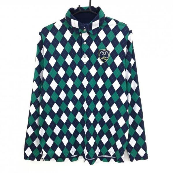 23区GOLF 長袖ジャケット アーガイル柄 Mサイズ ゴルフウェア 23区GOLF 長袖ジャケット アーガイル柄 Mサイズ ゴルフウェア - メルカリ