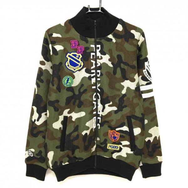 0 パーリーゲイツ 定価5.1万 3WAY ニット プルオーバー セーター 迷彩 0 パーリーゲイツ 定価5.1万 3WAY ニット プルオーバー セーター 迷彩