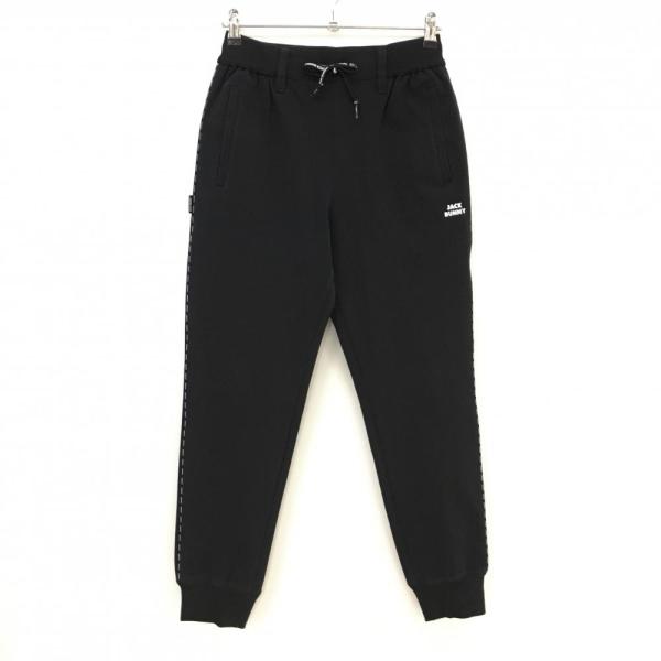 Jack Bunny!!（ジャックバニー） ジョガーパンツ 黒 ストレッチ サイド