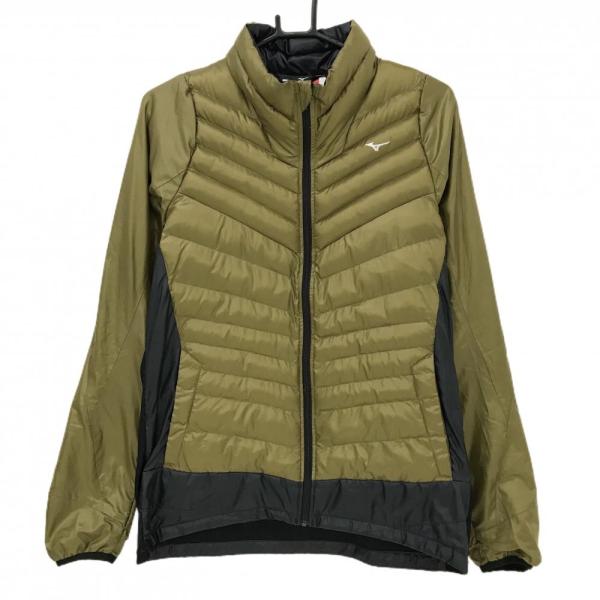 MIZUNO GOLF 【超美品】ミズノゴルフ 中綿ジャケット イエローカーキ