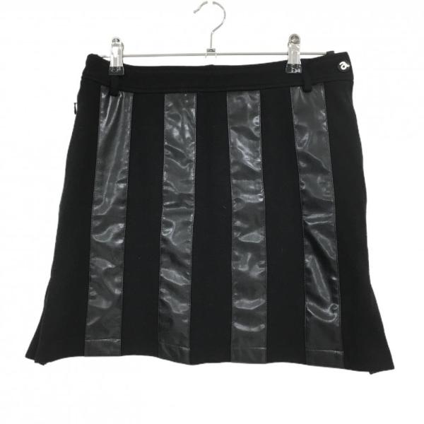 archivio（アルチビオ） 【美品】アルチビオ スカート 黒 前面一部合成