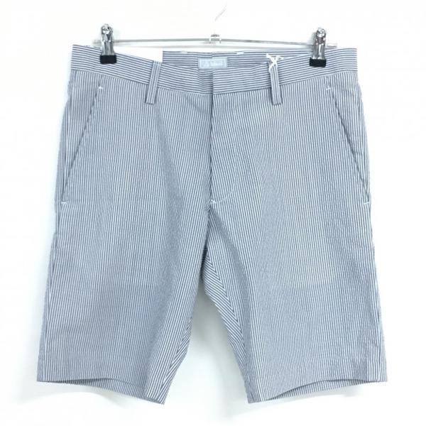 新品】リディアル ハーフパンツ ネイビー×白 ストライプ メンズ 31