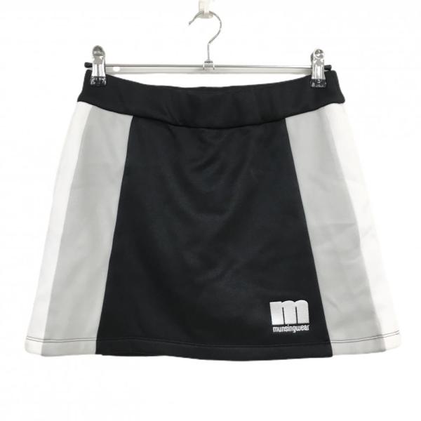 美品　マンシングウェア　スカート　黒 Munsingwear（マンシングウェア） 【美品】マンシングウェア スカート