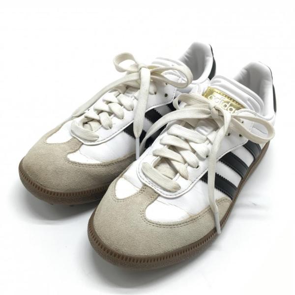 adidas（アディダス） ゴルフシューズ 白×黒 IH5167 SAMBA スパイク