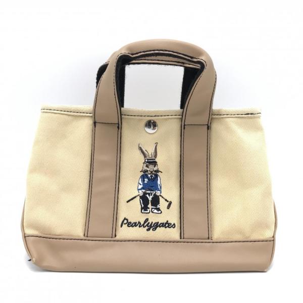 PEARLY GATES（パーリーゲイツ） カートバッグ ライトブラウン