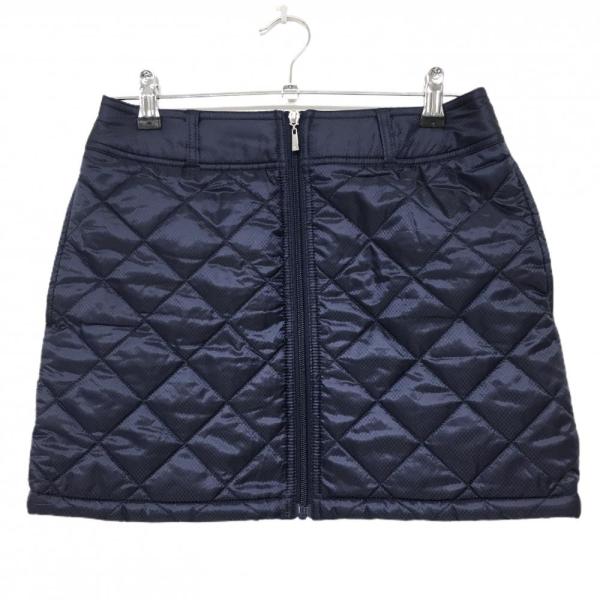 キャロウェイ　ネイビー フード付き ダウンジャケット　スカート Callaway（キャロウェイ） 【美品】キャロウェイ 中綿スカート