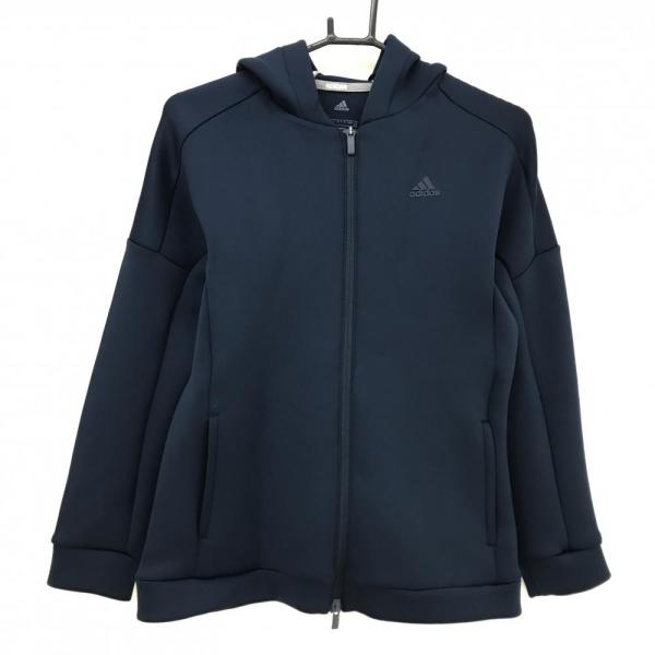 adidas（アディダス） 【超美品】アディダス ジップパーカー ネイビー