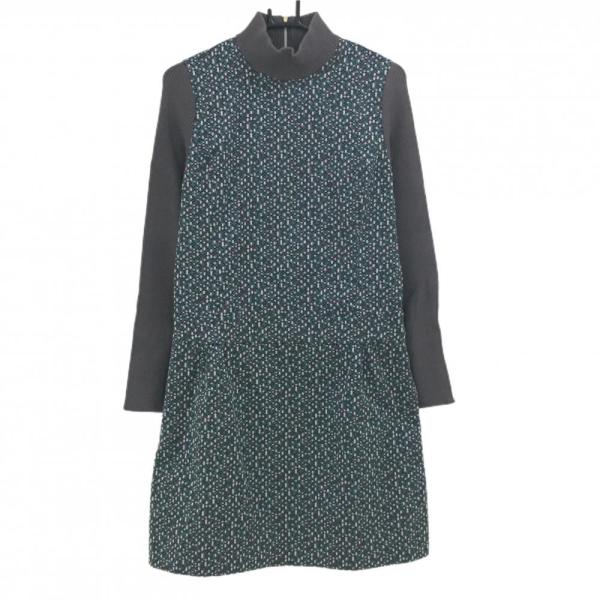 【美品】セントアンドリュース ハイネック 長袖ワンピース St ANDREWS 【美品】セントアンドリュース 長袖ハイネックワンピース