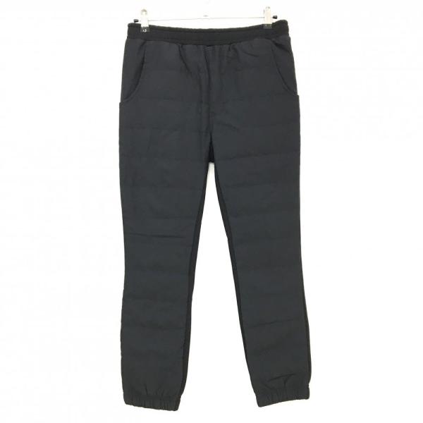 超美品】ビーノ 切替ダウンパンツ 黒 前面ダウン レディース L ゴルフ