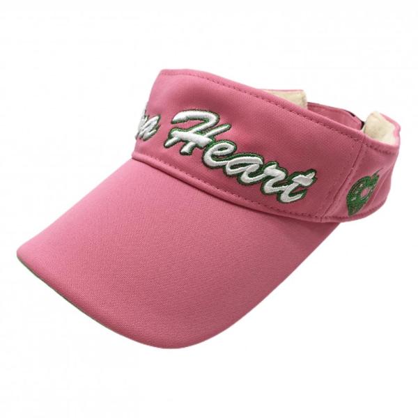 ブランド：VIVA HEARTアイテム：サンバイザー表記サイズ：40実寸サイズ：　つば：約7.5cm特徴・仕様：適応時期：商品ランク：B+コメント：額汚れ