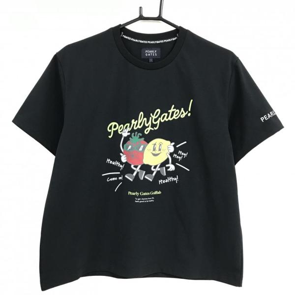PEARLY GATES（パーリーゲイツ） 【超美品】パーリーゲイツ Tシャツ 黒