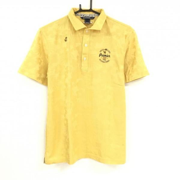 新品 ZOY ゾーイ ポロシャツ 半袖ポロシャツ ゴルフ XXL ZOY（ゾーイ） 【超美品】ゾーイ 半袖ポロシャツ イエロー系 花柄地