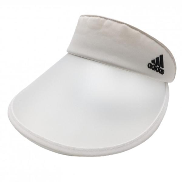 ブランド：adidasアイテム：つば広サンバイザー 表記サイズ：実寸サイズ：　つば：約11.5cm特徴・仕様：適応時期：商品ランク：B+コメント：額汚れ、品質タグ切り