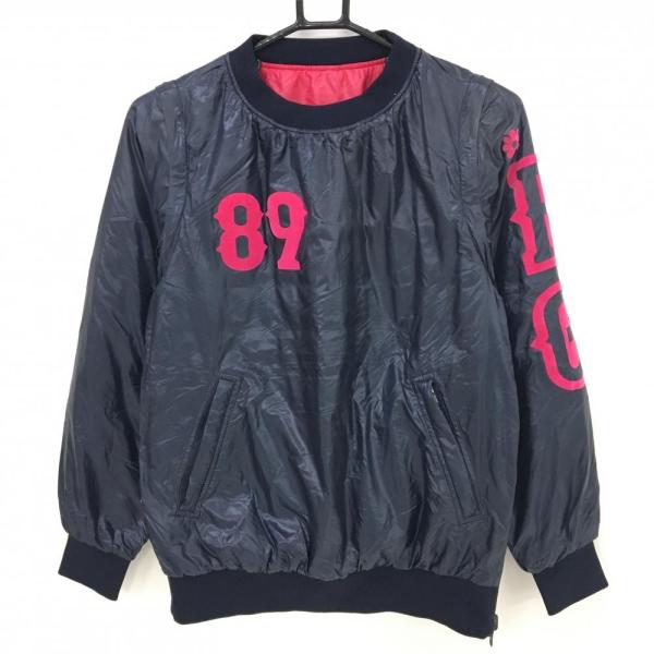 PEARLY GATES キルティングジャケット ネイビー/ピンク PEARLY GATES