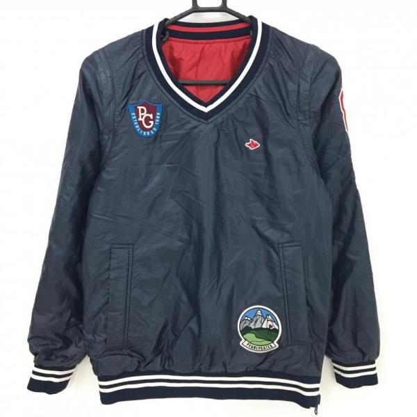 PEARLY GATES（パーリーゲイツ） 中綿リバーシブルスニード ネイビー