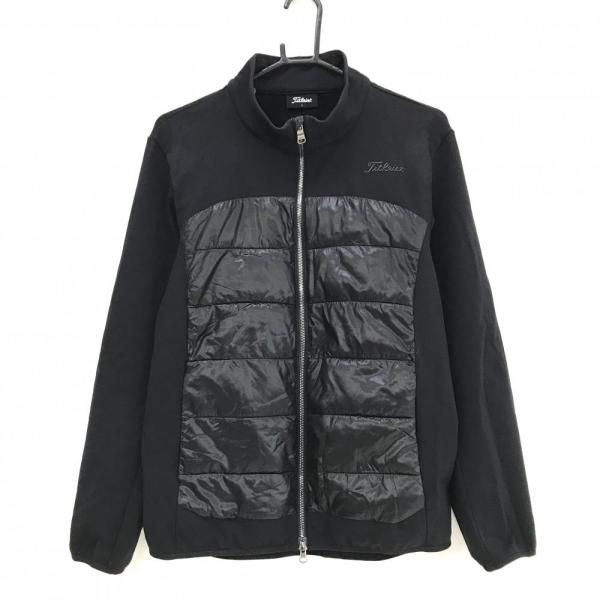 Titleist（タイトリスト） 中綿切替ジャケット 黒 身頃中綿 メンズ L