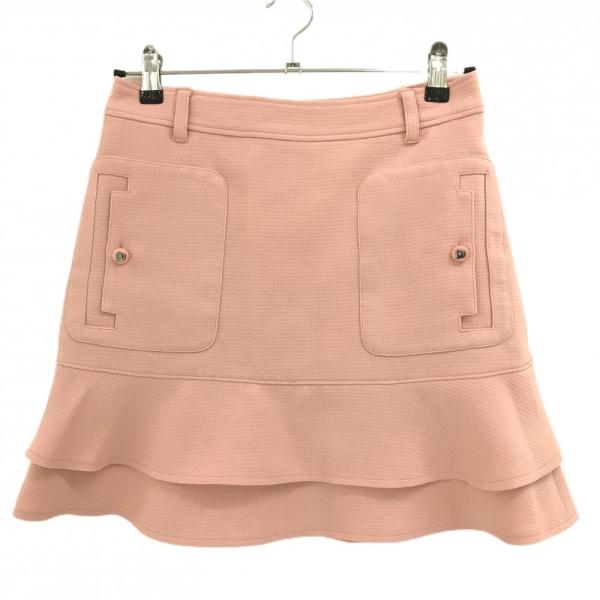 archivio（アルチビオ） 中綿スカート ライトピンク系 地模様 一部中綿