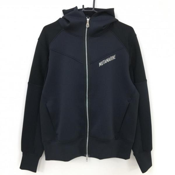 muta MARINE（ムータマリン） 【新品】ムータマリン ジップパーカー 黒