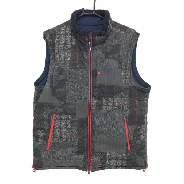 Rosasen（ロサーセン） 【美品】ロサーセン リバーシブルベスト 黒